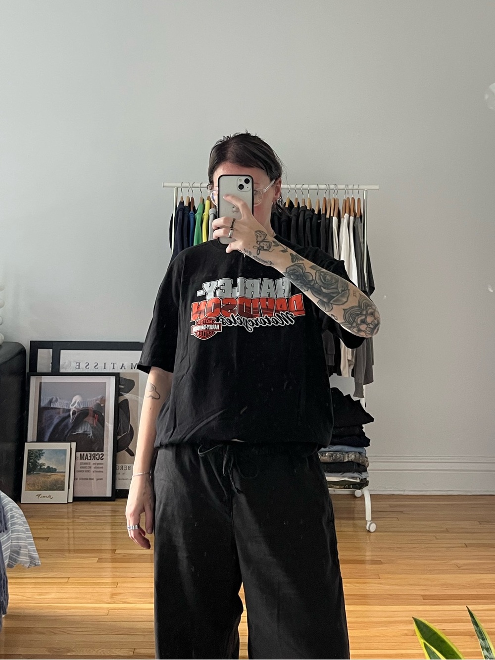 vintage harley davidson tee